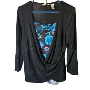 French Laundry Ladies crossover top